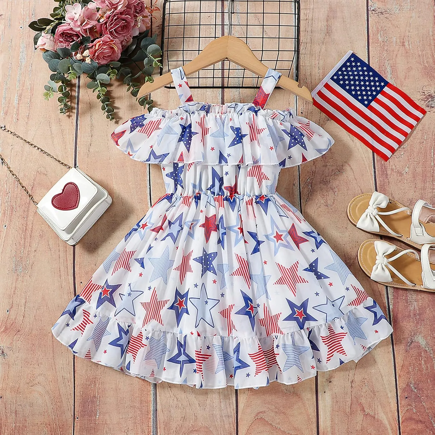 Toddler Baby Girls Summer Dress Chiffon Princess Tutu Dress Floral Beachwear Suspender Sundress Skirt Little Girl Clothes