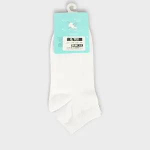 Unisex White Socks