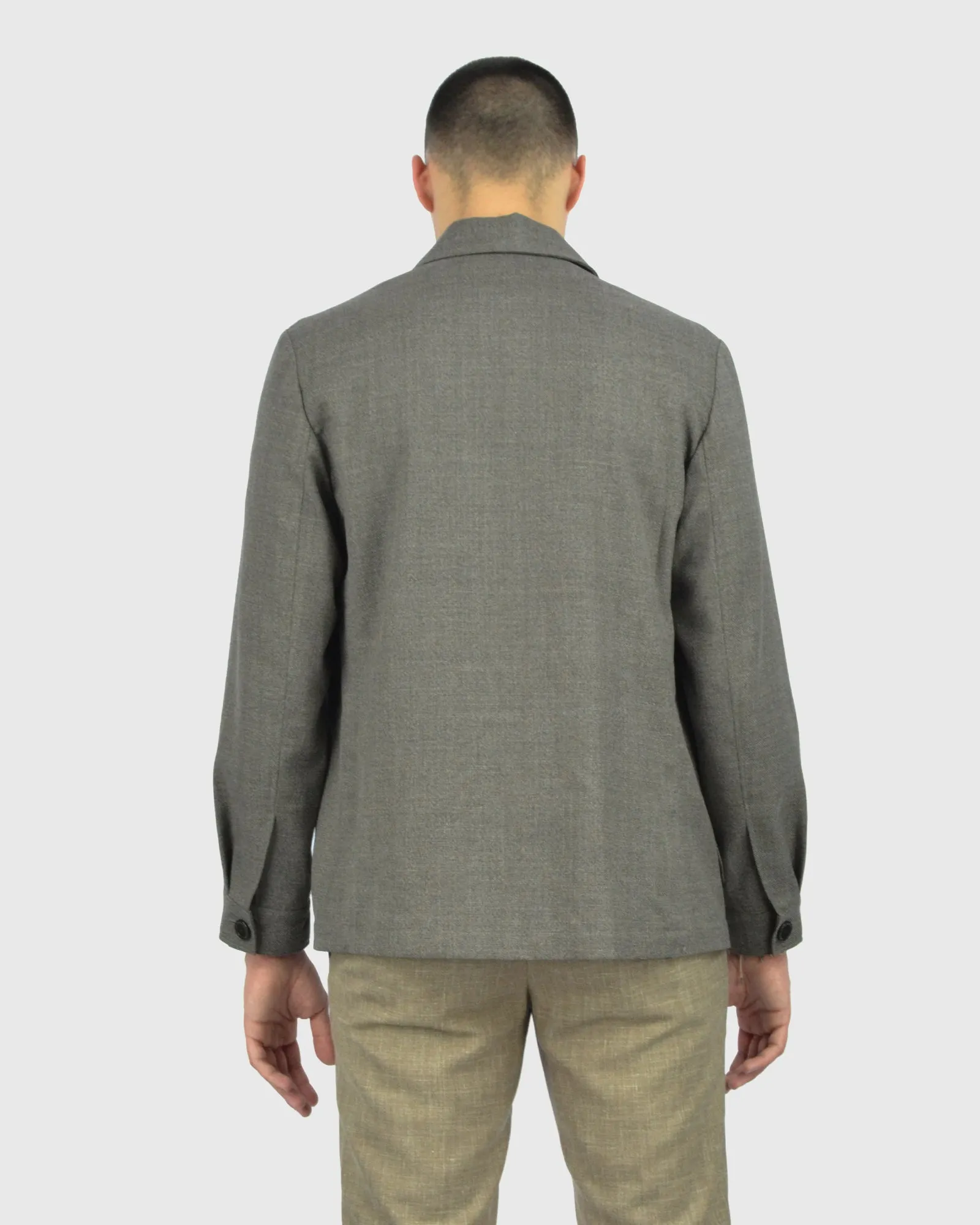 VINCENT & FRANKS 50.6638/202 BROWN OVERSHIRT / CHORE JACKET