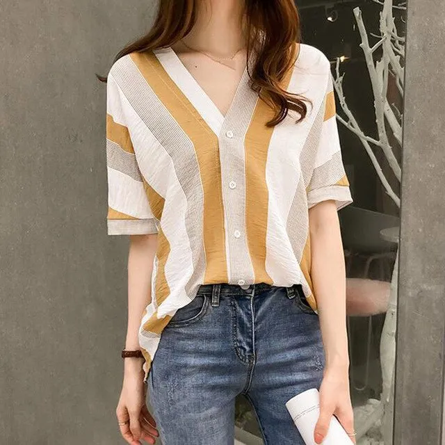 Women Elegant Work Wear Tops
