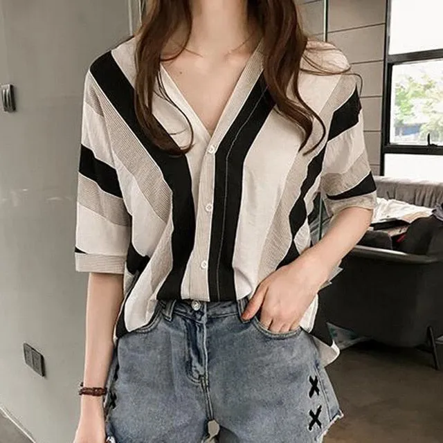 Women Elegant Work Wear Tops