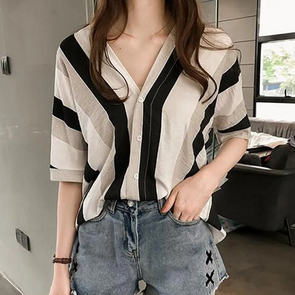 Women Elegant Work Wear Tops