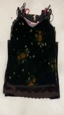 Y2K Dark Toned Valvet Tops (SR-484)